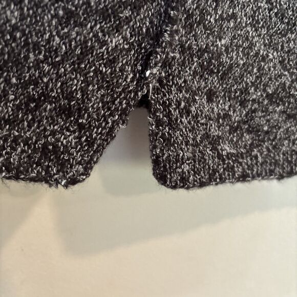 Pure Jill J.Jill Women's Open Front Cardigan Sweater Long Sleeve Black Size M - Picture 4 of 6